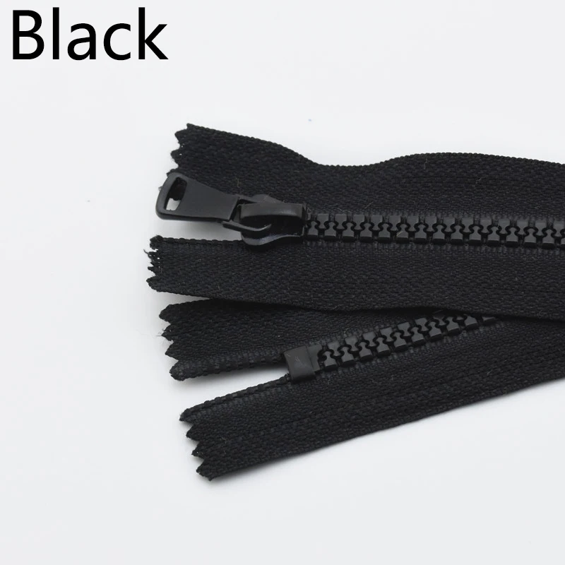 Black Meetee 5 шт. 15/20/25 см 5# разъемная застежка-молния смолаы неразъёмная застёжка-Костюмы карман на молнии Подушка DIY кошелек одежда швейной фурнитуры ZA007 - Цвет: Black