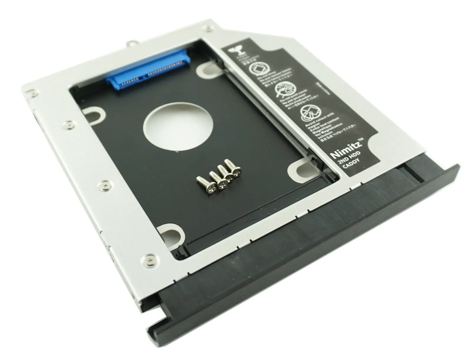 

New dedicated 2nd HDD SSD Caddy for ACER E5-572G Hard Drive Case With bezel