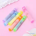 6x корейский креативный мини-хайлайтер, милая мультяшная маркировочная ручка, офисные принадлежности, школьные и офисные канцелярские принадлежности, милый подарок