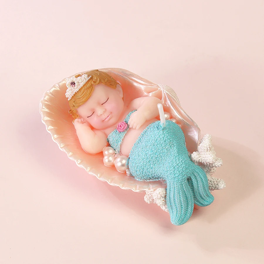 Креативные Милые свечи для торта в форме Русалочки сна свадебной вечеринки декор