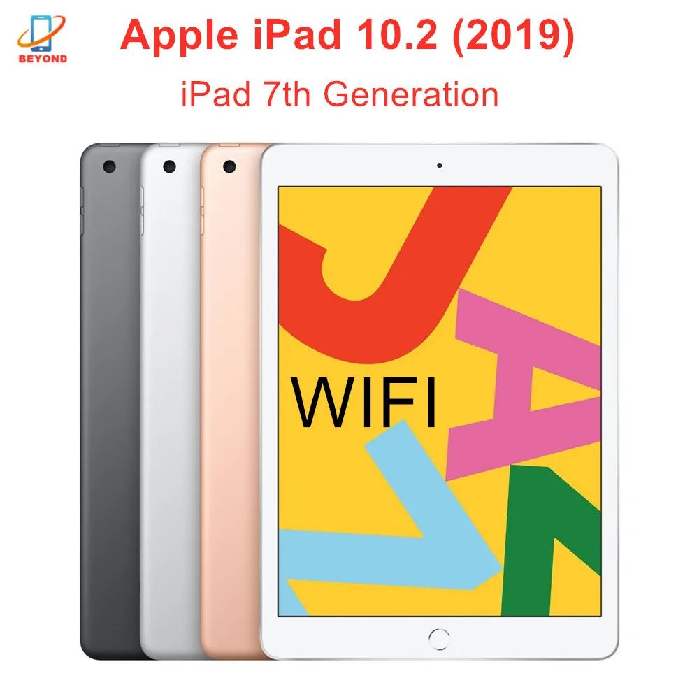 Оригинальный Apple iPad 10 2 2019 7 го поколения WIFI ОЗУ 3 Гб ПЗУ 32/128 ГБ A10 Fusion четыре ядра