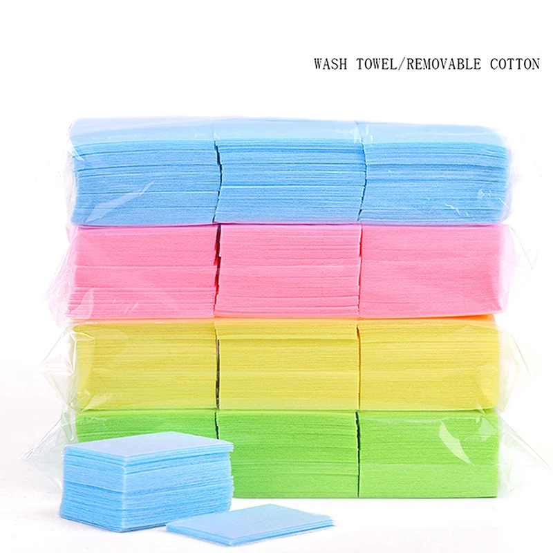 600 шт./пакет салфетки для ногтей УФ гель Очиститель удаления безворсовые хлопок