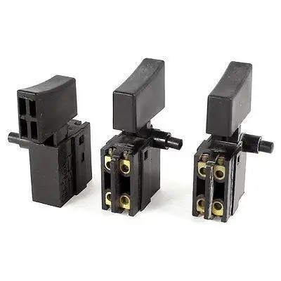 3 шт. электрические детали FD2-4/1 Вт AC 250 В 4A 5E4 SPST без включения/выключения тумблера |