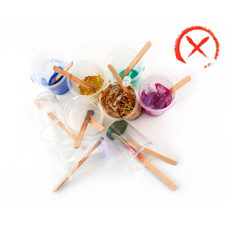 

3pcs Round Bar Silicone Stir Sticks Stirring Rods Silicone Epoxy for Resin EpoxyMaking DIY Crafts Facial Mask Mixing