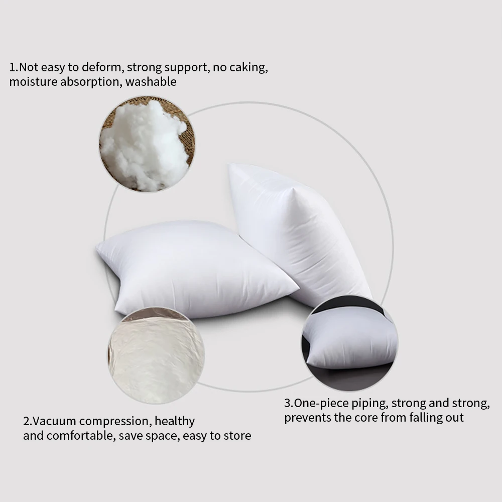 2 шт. декоративная подушка для дивана 18x18 дюймов квадратная форма Подушка и