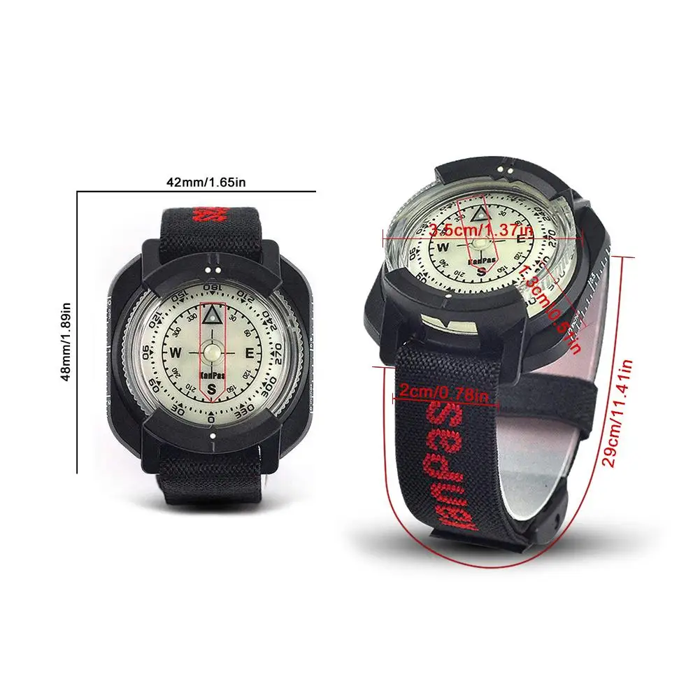 

Outdoor Compass Professional Diving Compass Waterproof Navigator Digital Watch Scuba Compass For Swimming Underwater