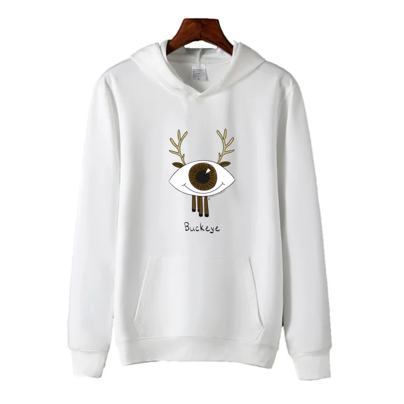 

Весенне-осенняя Спортивная толстовка с принтом головы оленя, Женская Спортивная толстовка с капюшоном, Мужская одежда для мальчиков, спорт...