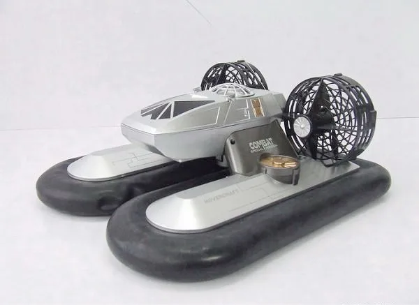 WHITE Foam Box RC лодка на воздушной подушке амфибия транспорт док 6CH Дистанционное управление на воздушной подушке лодки Высокая моделирования электронные игрушки для хобби - Цвет: WHITE Foam Box