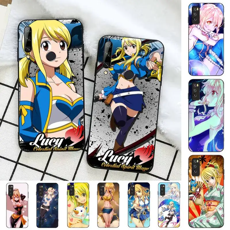 

FHNBLJ Fairy Tail Lucy Heartfilia Phone Case for Huawei Honor 10 i 8X C 5A 20 9 10 30 lite pro Voew 10 20 V30