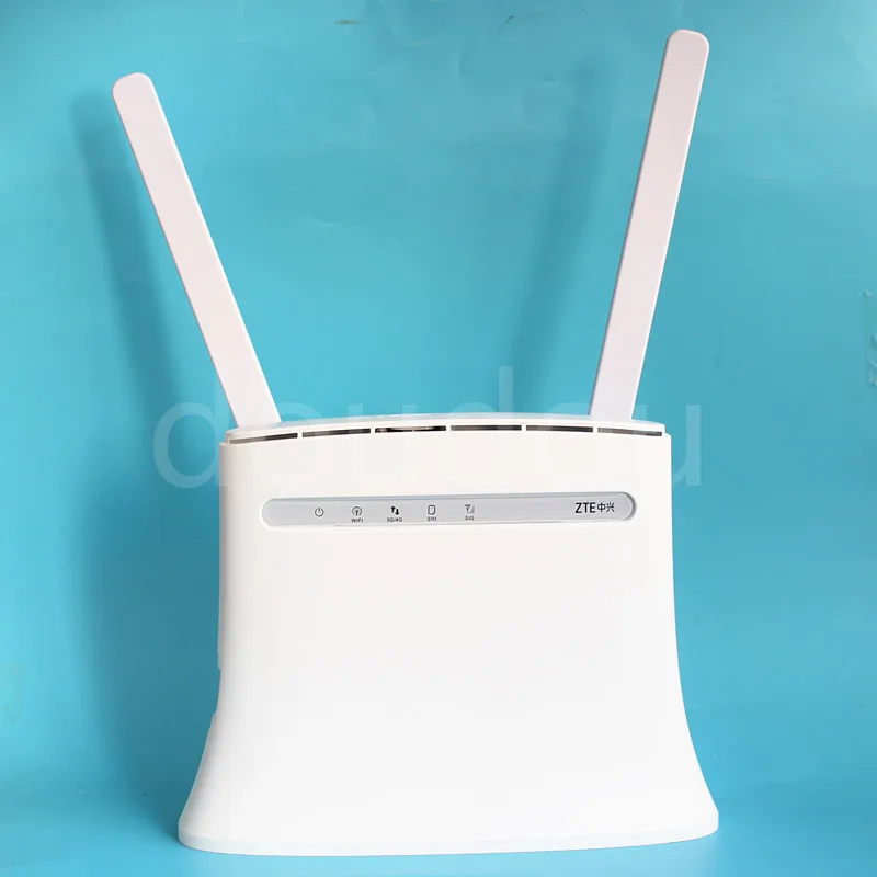 ZTE MF283 4G Lte Wireless CPE Router MF283U with 4g Antenna rj45 Port PK Huawei B593 E5186 B315 B310