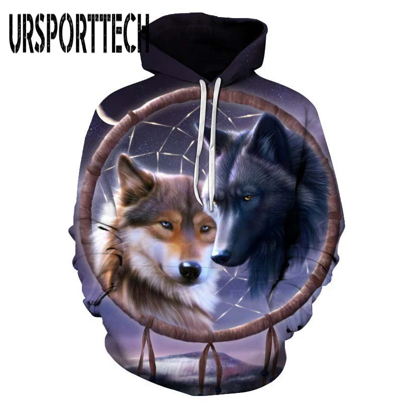 picture color URSPORTTECH популярные модные повседневные мужские и женские 3D толстовки с принтом молочного космоса галактика толстовки с капюшоном унисекс Топы оптом размера плюс - Цвет: picture color
