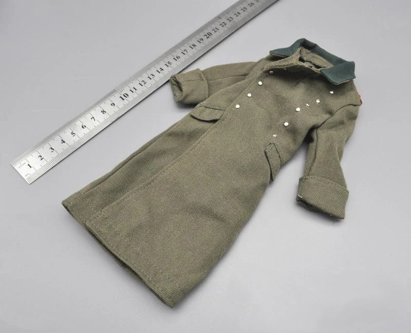 Масштаб 1:6 солдат длинное пальто одежда модель для 12-дюймовой экшн-фигурки |