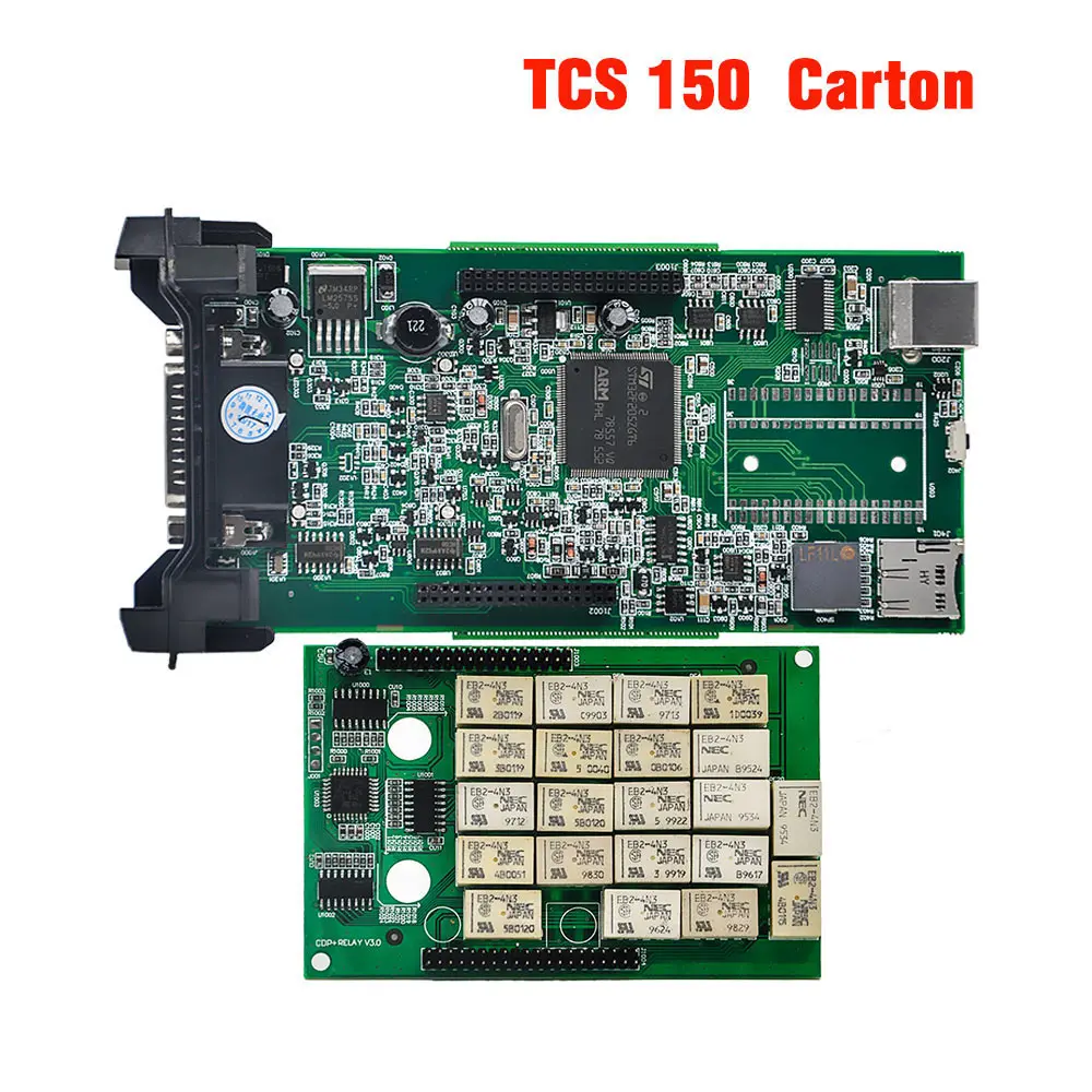 CDP TCS CDP Pro OBD2 зеленая доска R1 keygen для автомобилей/грузовиков OBD2 Бортовая Система диагностики II сканер кодов - Цвет: TCS DS1