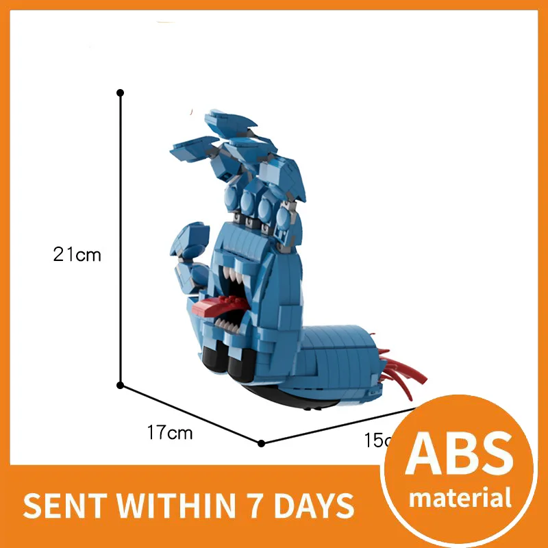 

Skateboards Screaming Hand Building Blocks Blue Finger Bricks constructor Classic Brand Bulk Model Educational children's Toys