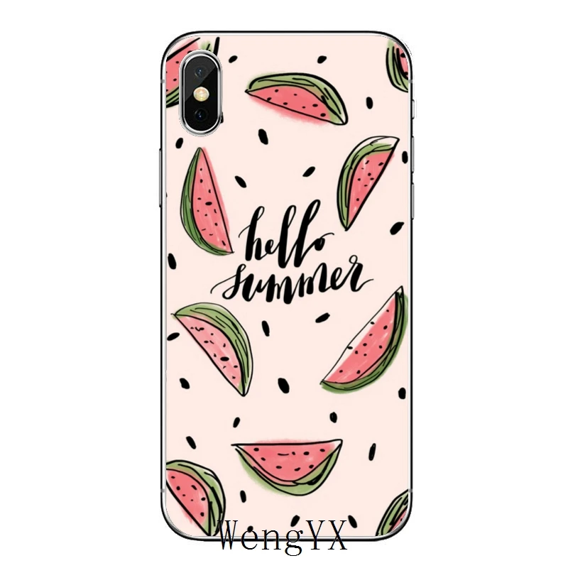 Summer Cartoon Watermelon Accessories Phone Case For Huawei Honor 20 10i 9X 10 Lite 8S 8C 8X 7C 7X 7A 6C Pro 6 6A 6X 5A 5C | Мобильные
