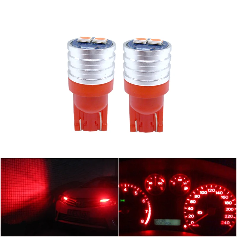 

2 шт., автомобильные светодиодсветодиодный лампы для чтения T10 LED W5W 501 168