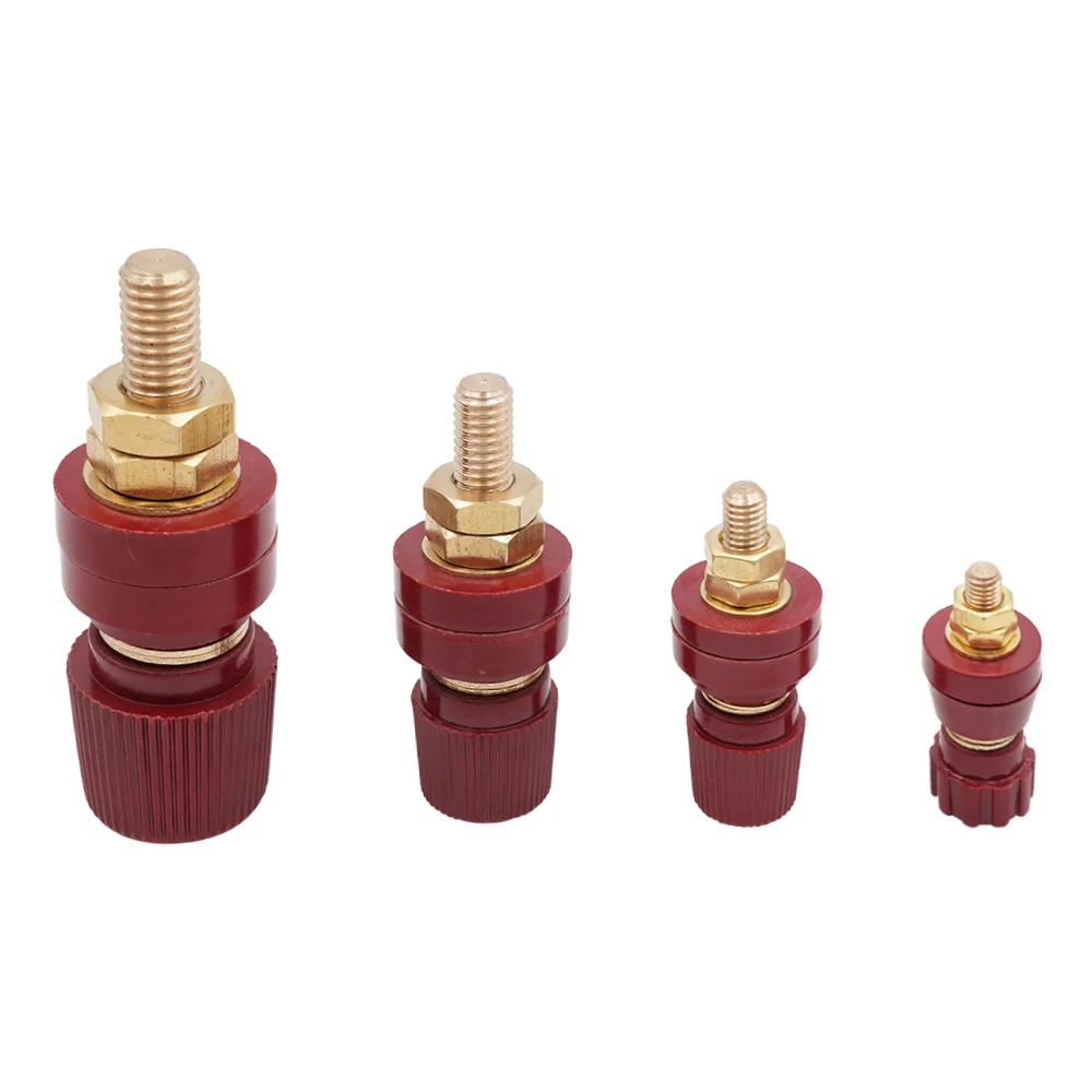 2шт 40A 60A 80A 100A 160A из чистой меди высокая сила тока 107/333/555/T555 бакелитовый терминал M5