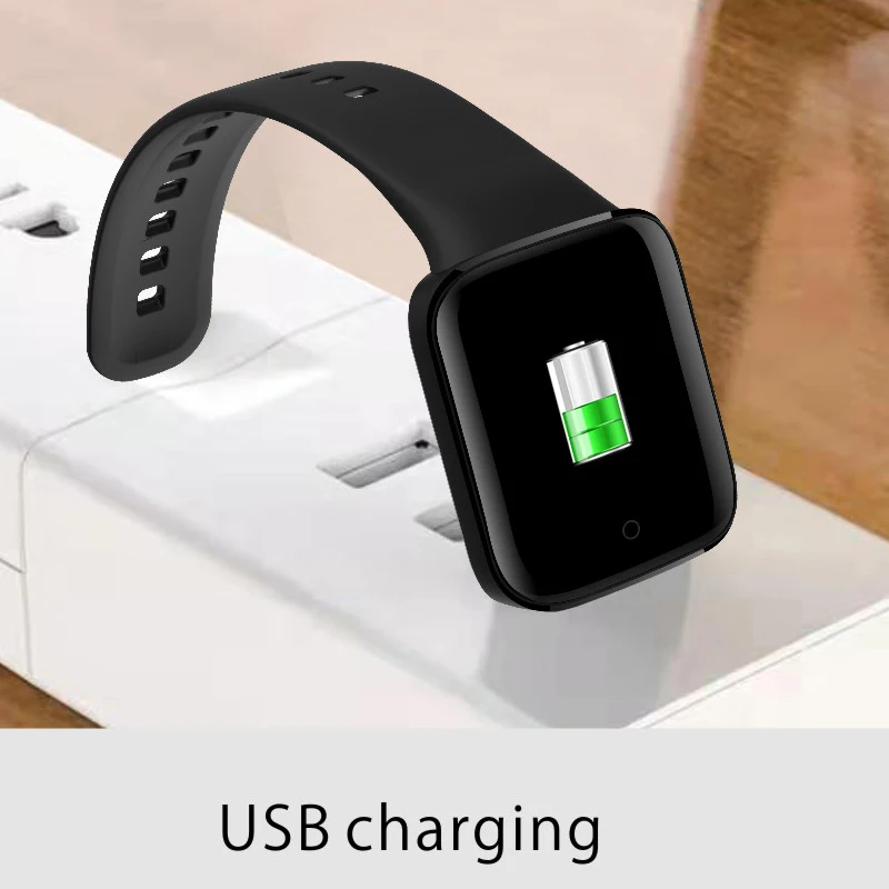 

Smart Sports Watch Temperature Measurement Heart Rate Blood Pressure Fitness Tracker Smart Bracelet IP67 Pedometer Smartwatch