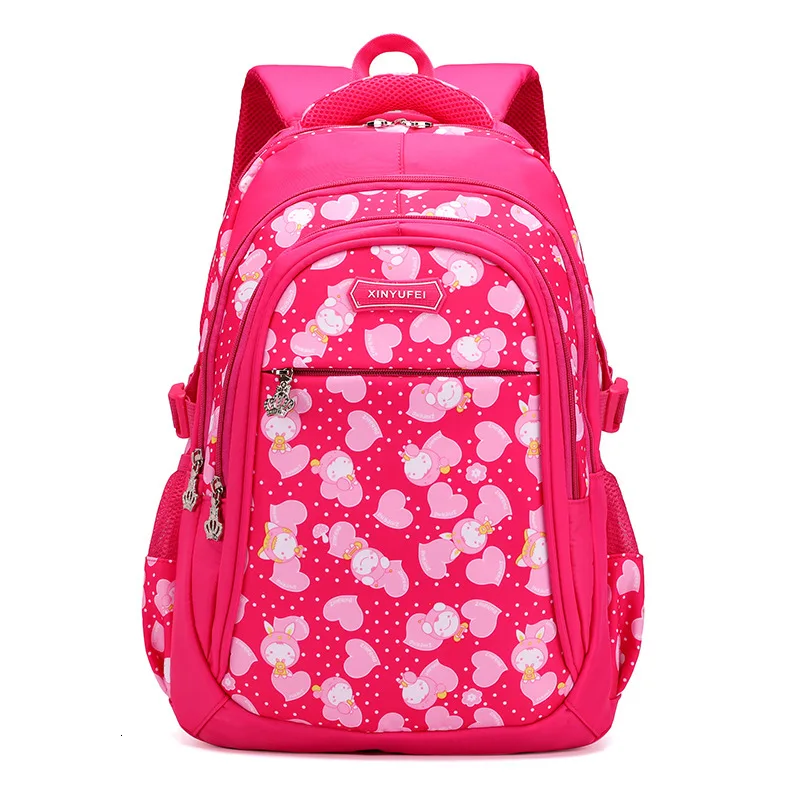 Girls waterproof School Bags Orthopedic Princess Schoolbags kids Children Backpacks Girls Primary Bookbags Kids Mochila Infantil