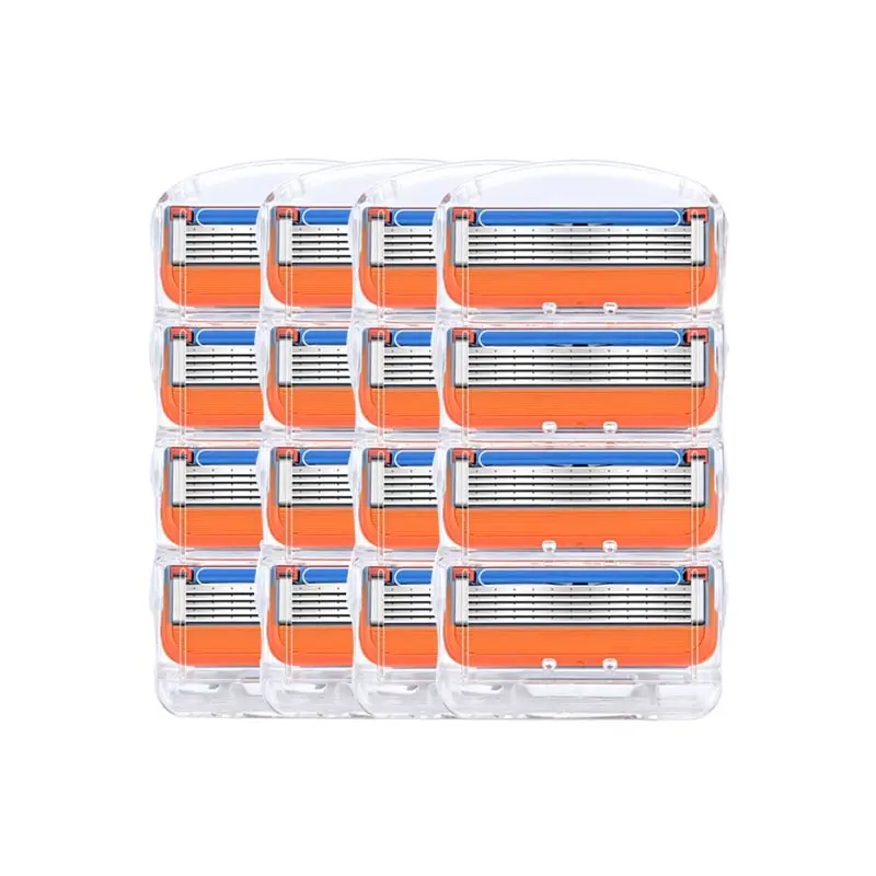 

16Pcs/lot Men Razor Blades Shaving Cassettes Facial Care Men Shaving Blades