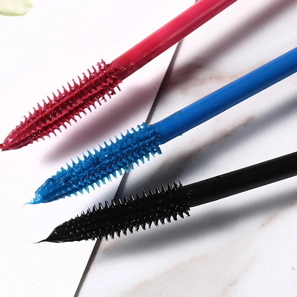 Цветная тушь для ресниц BOB красного синего и черного цвета прочная водостойкая