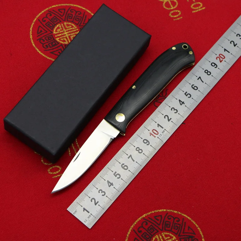 LOVOCOO B502 8cr13mov лезвие G10+ медная ручка Флиппер Складной нож Открытый Кемпинг Охота Подарочный мешок Ножи EDC инструменты