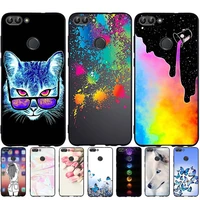 b for huawei p smart 2017 case silicone soft back cover case for huawei p smart fig lx1 case coque psmart 5 65 inch phone case