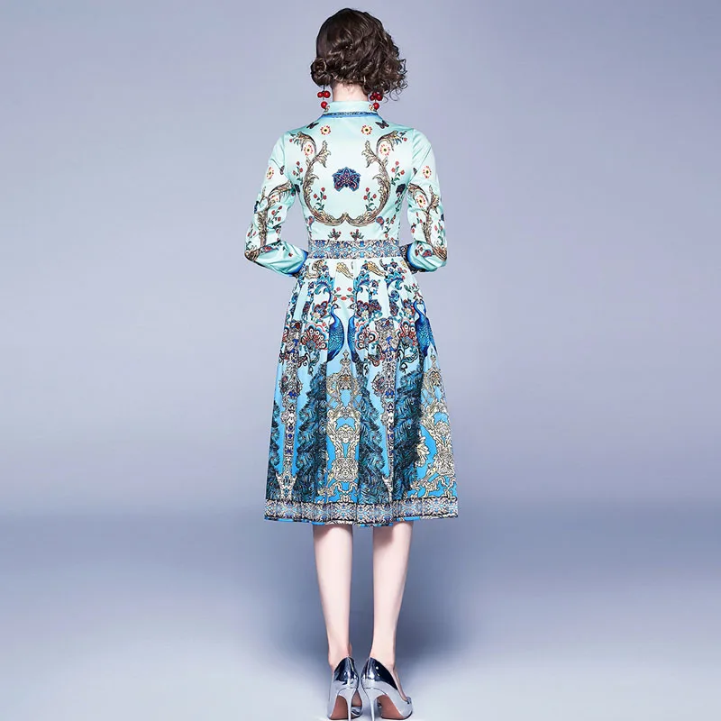 Высокое качество платье 2020 сезон: весна лето для девушек длинный рукав топ с