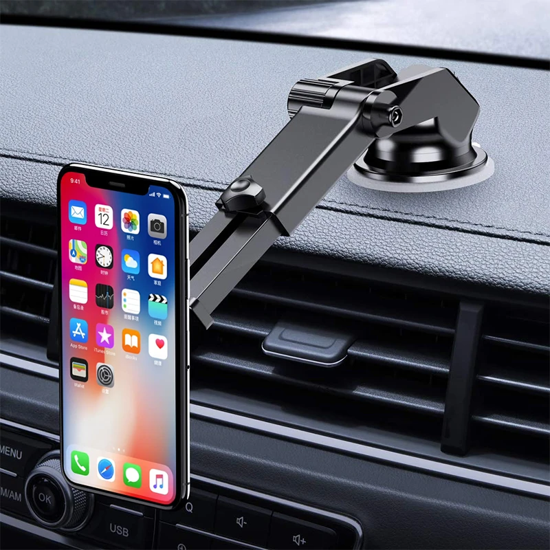 Universal Magnetic Car Phone Holder For iphone 8 plus Suction Cup Car Phone Mount For Car Windshield&Dashboard Magnet Holder