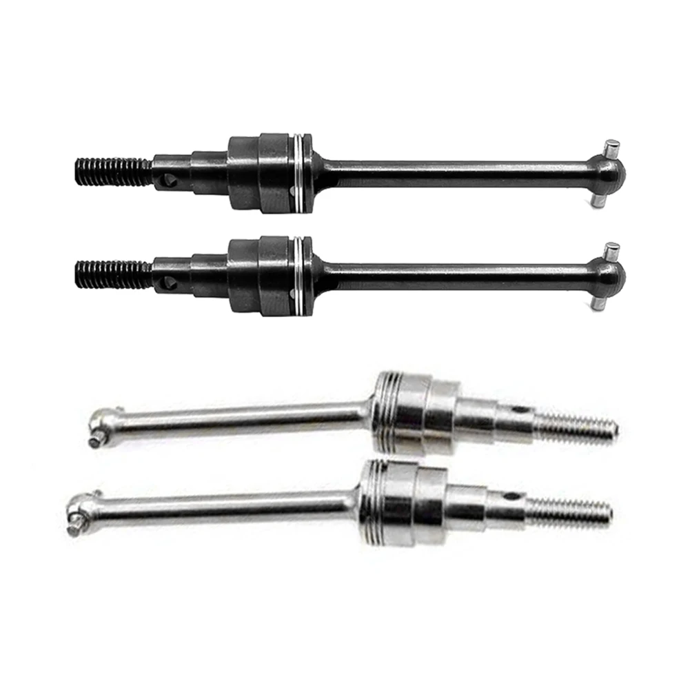 

2Pcs Car Drive Shaft for 1/10 Tamiya CC01 Pajero 4WD Upgrade Accessories Metal Tire Drive Shaft Universal Joint CC01-010