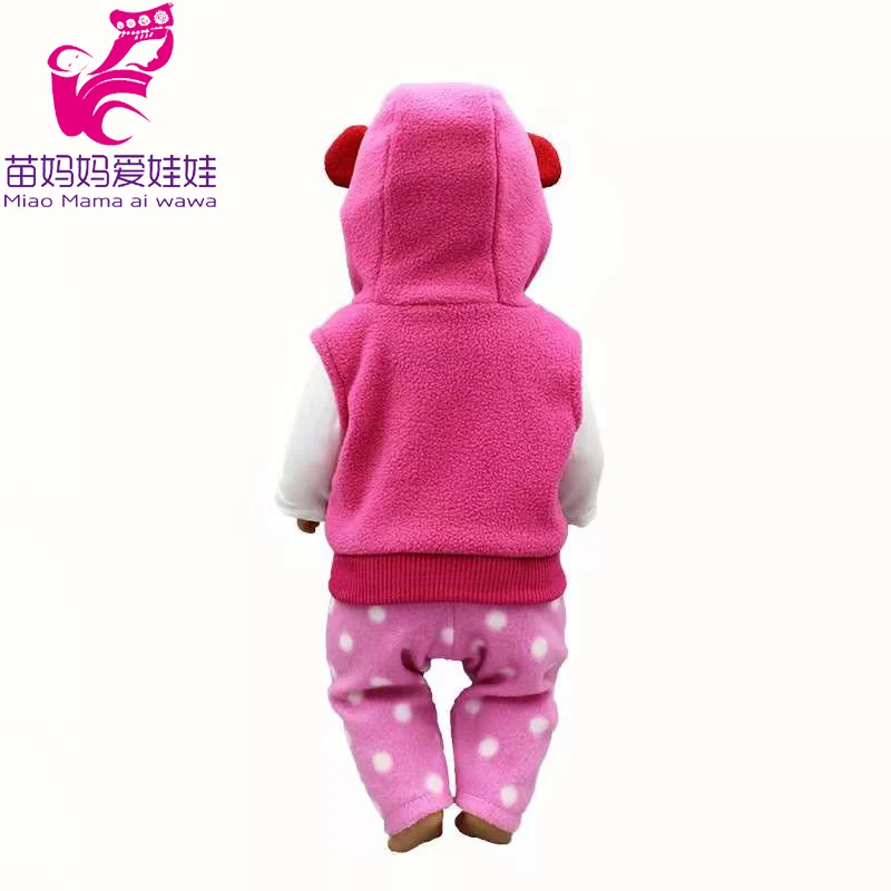 doll dress fit for 43cm reborn baby doll dress and 18 inch american doll clothes wear