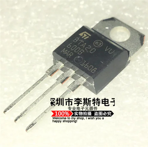 

10pcs BTA20-600B BTA20 TO-220
