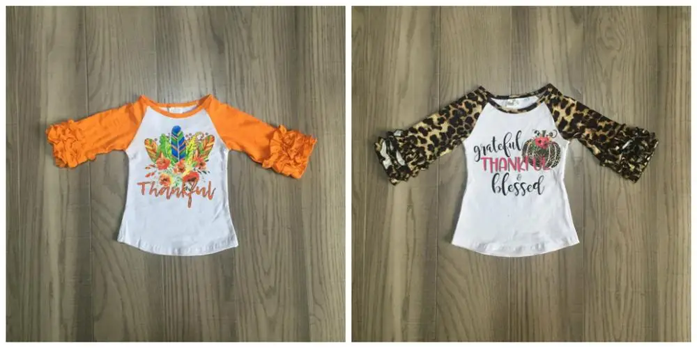 Осенне зимний хлопковый топ с рукавами глазурь для маленьких девочек футболка