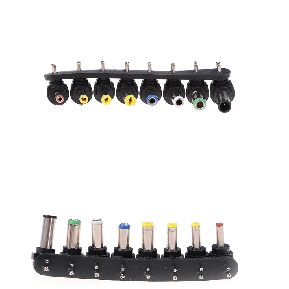 8 шт./компл. универсальный для Тетрадь ноутбук AC DC Питание Зарядное устройство