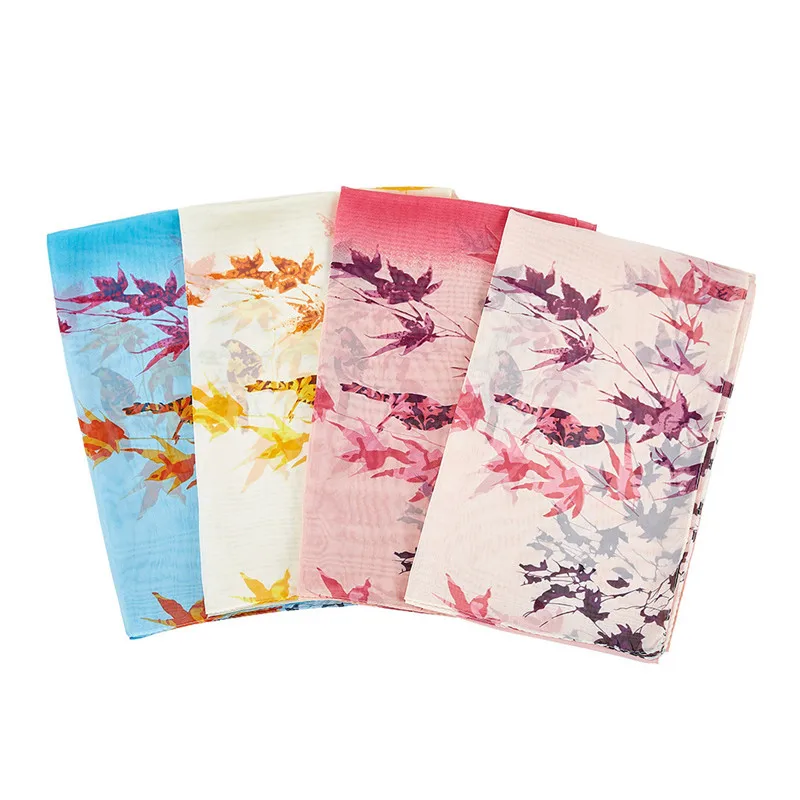 Fashion Women Chiffon Print Long Soft Wrap Ladies Scarf Printed Joker Beach Towel Shawl Scarves @BE |