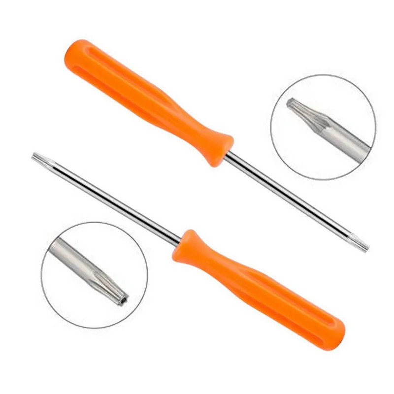 Security Screwdriver For Xbox 360One PS3 PS4 Controller Console Repairing Opening Tool Torx Screw Driver T6 T8H Crowbar 3pcs/set |