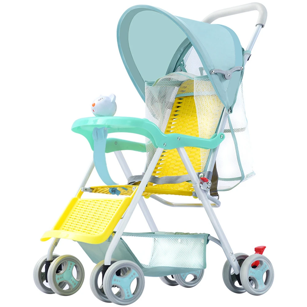 

Крутая летняя детская коляска MR.YUNYING, детские сандалии, стул из плетеного ротанга, бамбукового ротанга, складная и портативная