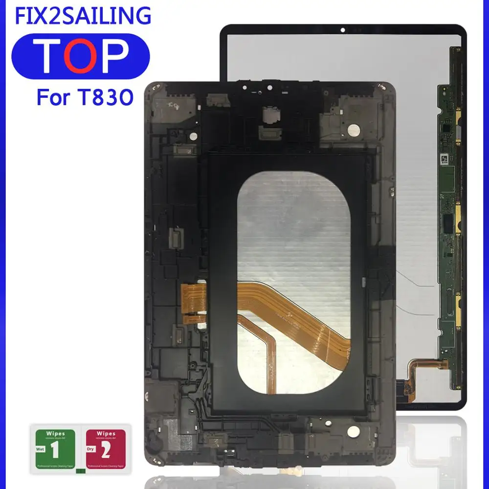 10,5 'lcd s для Samsung Galaxy Tab S4 T830 T835 ЖК-дисплей с сенсорным экраном рамка дигитайзер сборка запасные части