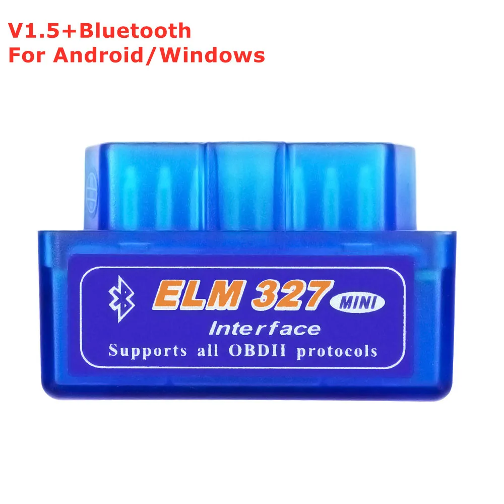 

Мини ELM 327 Bluetooth V1.5 OBD2 диагностический сканер WIFI ELM327 V1.5 для IOS Android ПК