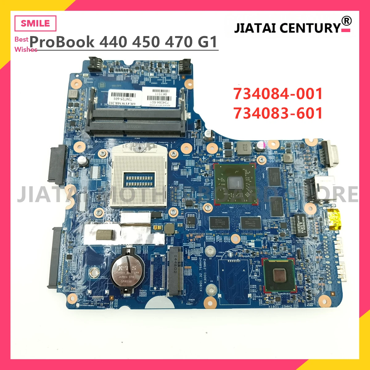 48.4YW05.011 12241 1 для HP ProBook 440 450 470 G1 Series 734083 001 734084 601 HM87 1gvram протестированная