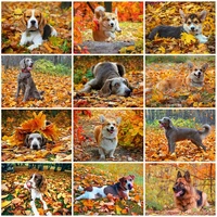 animals dog diamond painting full roundsquare drill diy 5d cross stitch embroidery mosaic picture rhinestone decor home gift