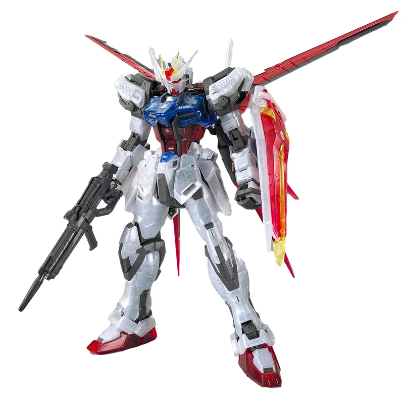 

BANDAI Assembling Model THE BASE LIMITED MG 1/100 AILE STRIKE GUNDAM VER RM CLEAR COLOR Action Toy Figures Children's Gifts