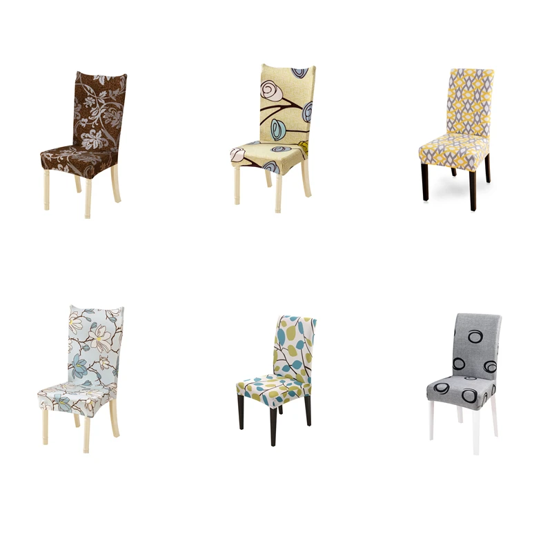 Печатные Чехлы на кресла стрейч большой эластичный спандекс чехлы стулья для