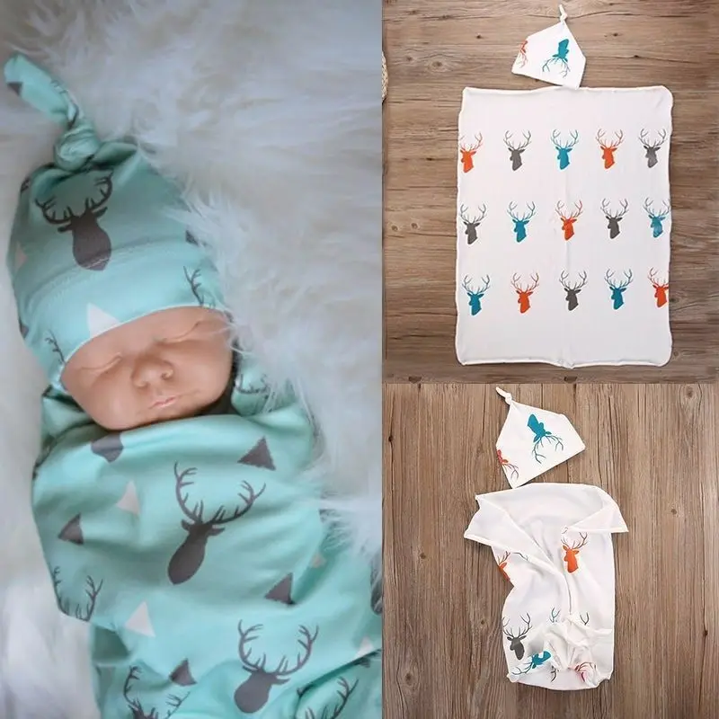Спальные мешки для новорожденных пеленки Хлопковое одеяло детей 0-3 месяцев