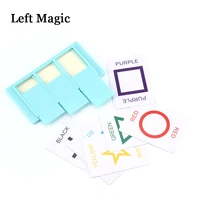 prediction blackboard children magic tricks toys props mind reading esp cards close up magic props accessories illusions street