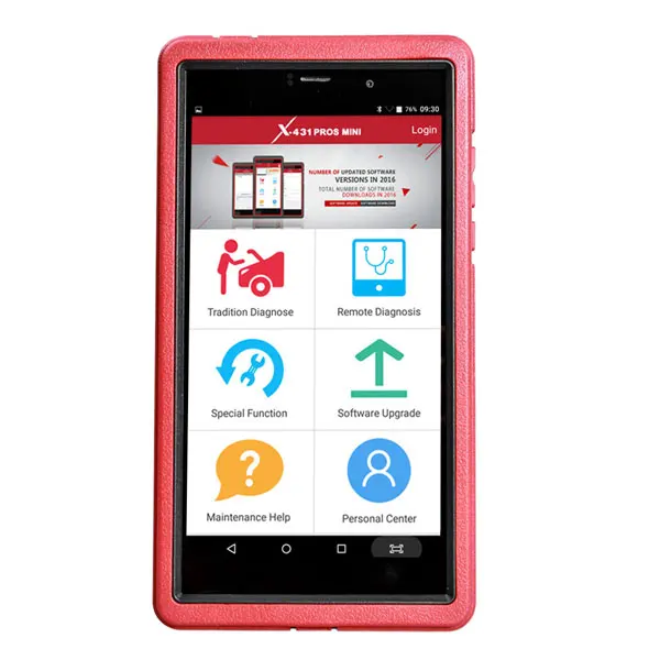 

Launch X431 ProS Mini Android Pad, многофункциональный инструмент для диагностики и обслуживания, бесплатное обновление онлайн в течение 1 года