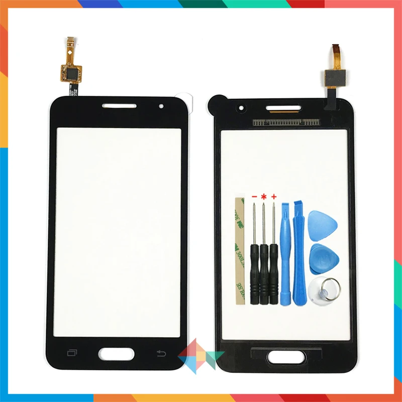 Высококачественный сенсорный экран 4 5 дюйма для Samsung Galaxy Core 2 G355h G355 дигитайзер Переднее стекло объектив
