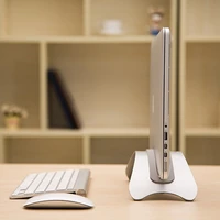 vertical laptop stand tablet cooling support bracket holder erected aluminum alloy storage for macbook air pro asus accessories