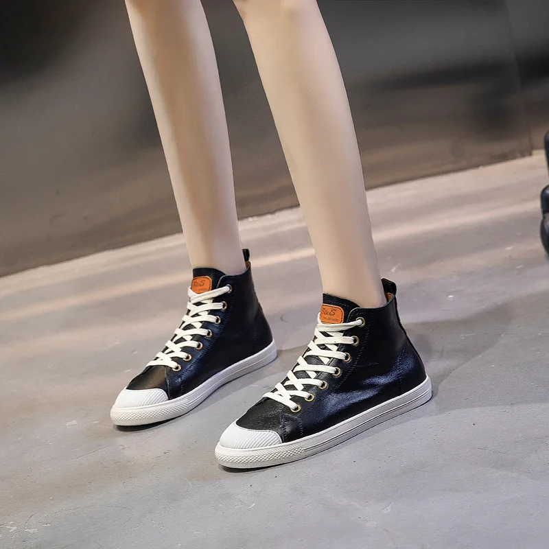 Женские кроссовки коллекция 2020 года сезон весна-осень новые кожаные маленькие