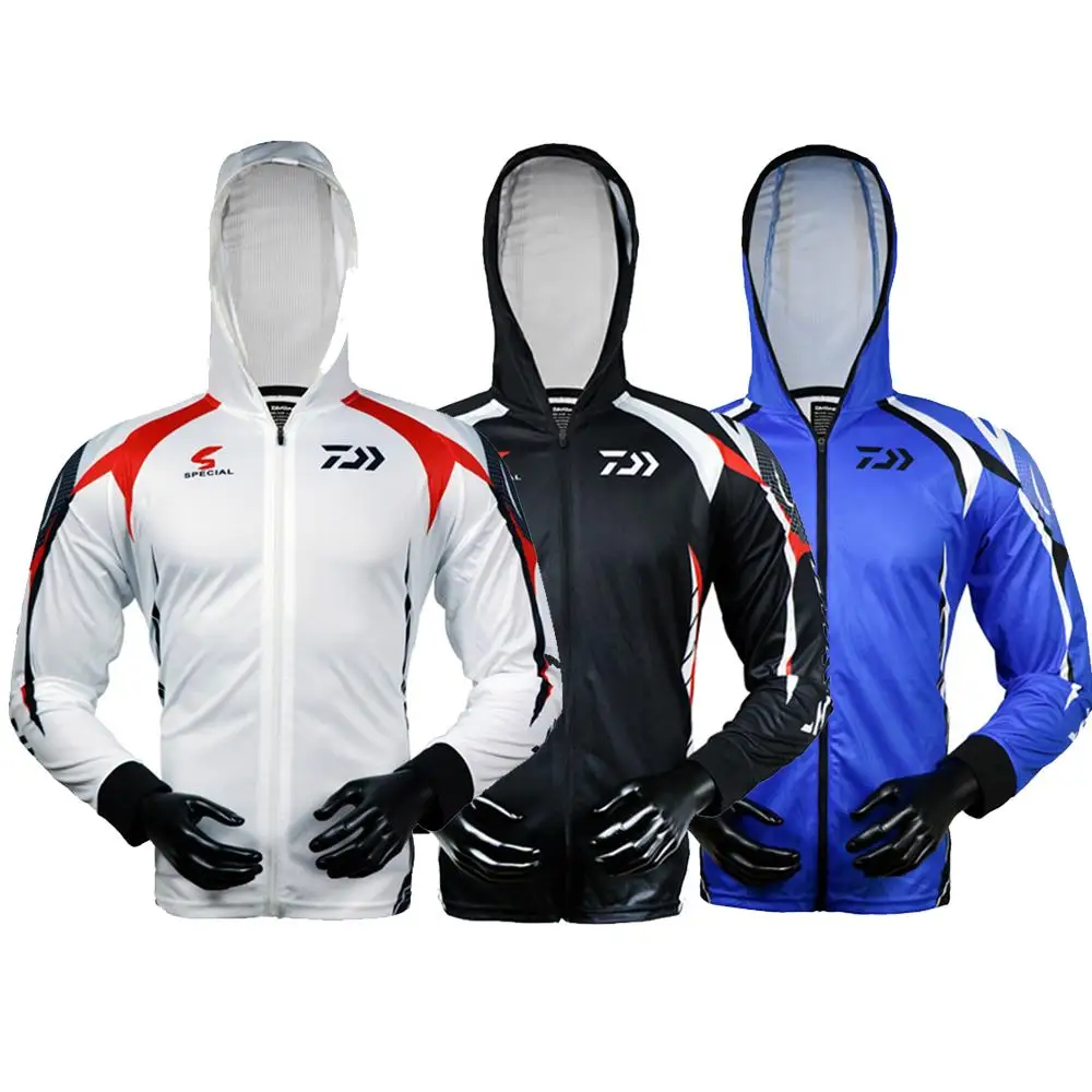 

2020 NEW Fishing Clothes Male Hoodie Fishing Cycling Jersey Coat Long Sleeves Shirt Cloth Quick Dry Outdoor Sports Clothing